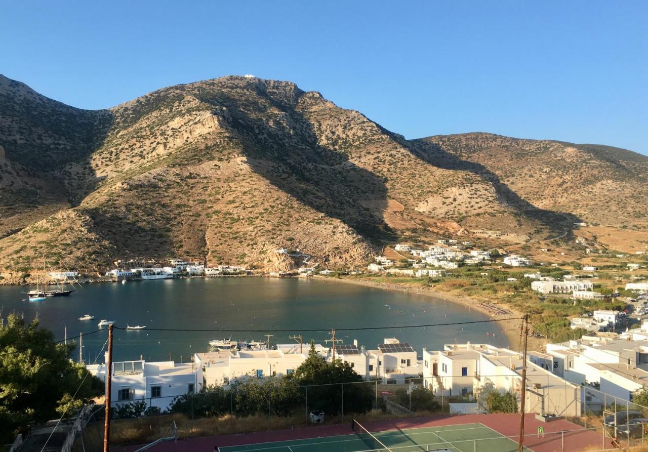 Sifnos Sunset Apartment Kamares  Ngoại thất bức ảnh